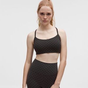 Lululemon C/D Flow Y Bra Polka Flock